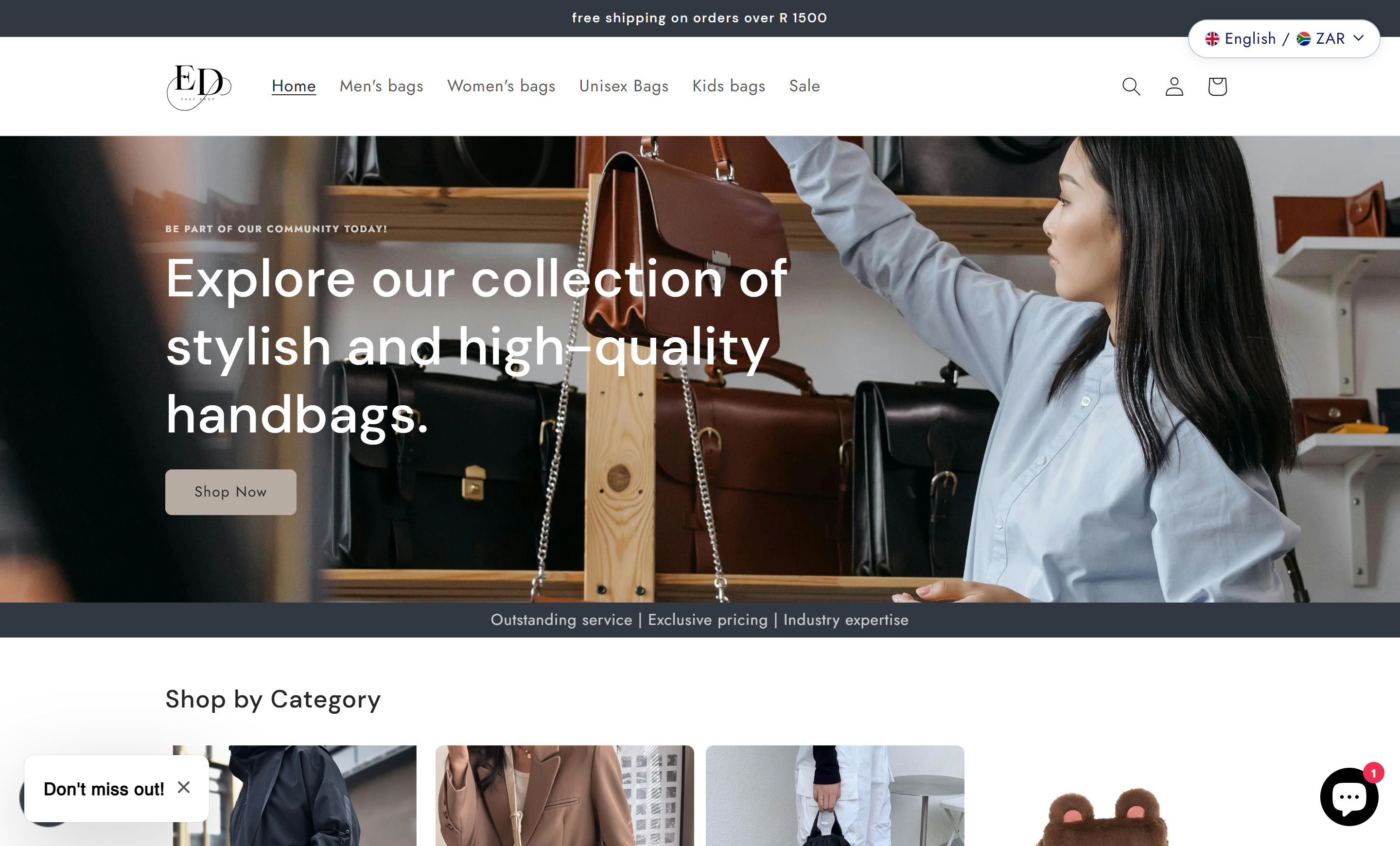 Discover EasyDrop: Affordable and High-Quality Bags for Everyone